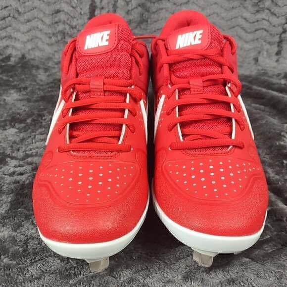 NIKE ALPHA HUARACHE VARSITY LOW Baseball Cleats A07960-601 (NWOT) Size 8.5 - Picture 1 of 7